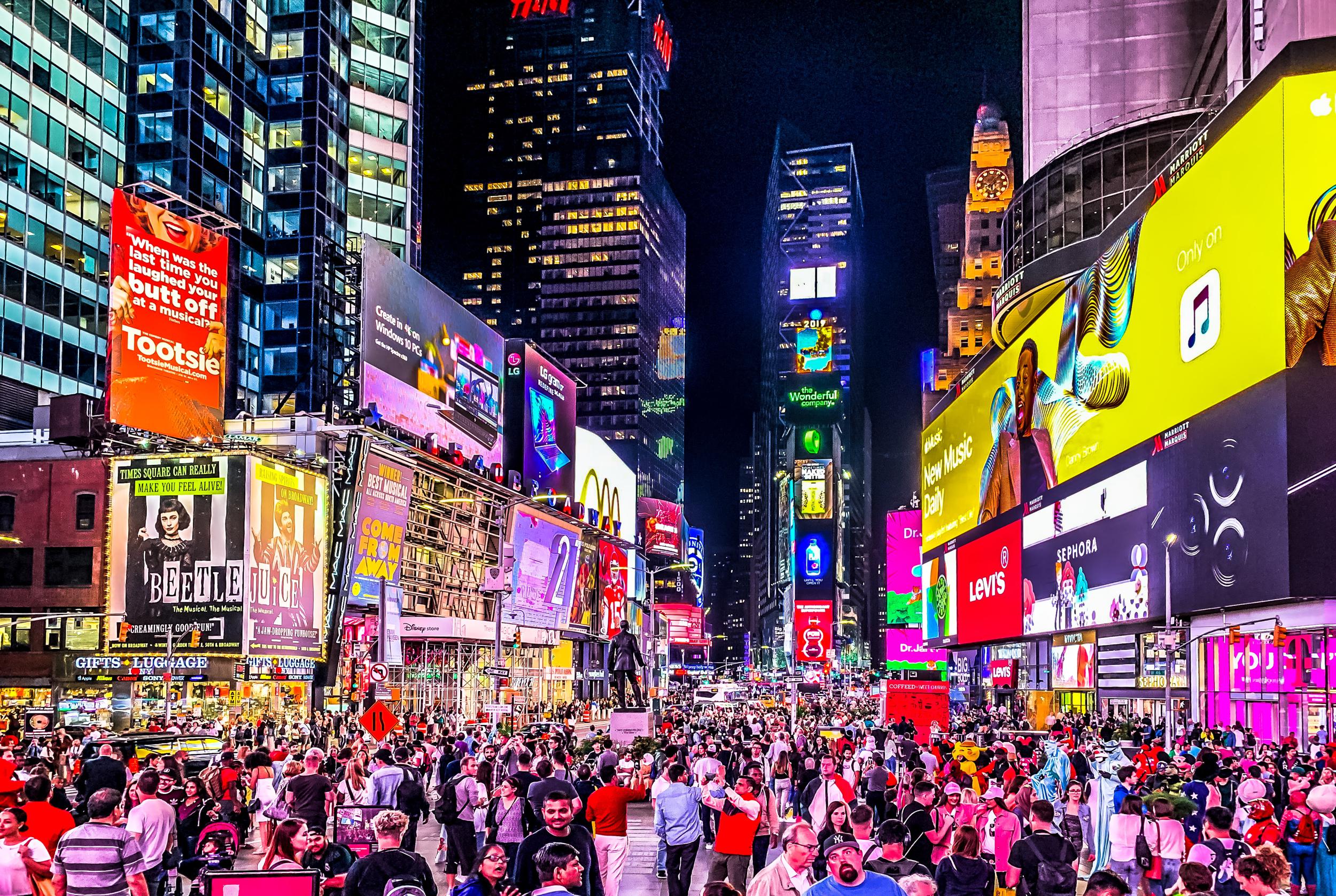 Times Square  New York