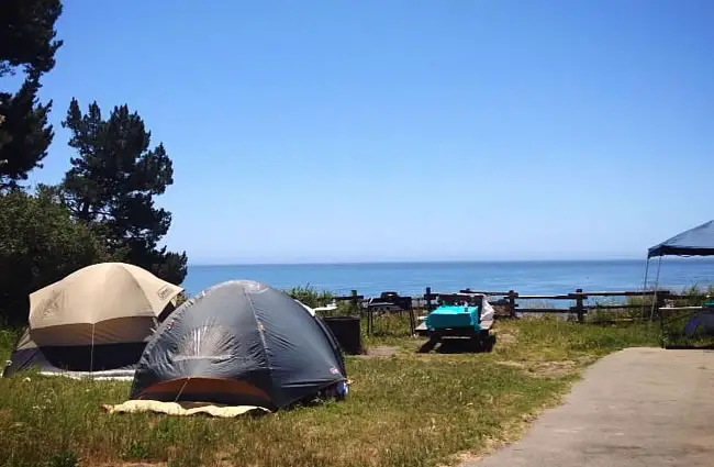 New Brighton Beach State Campground in California