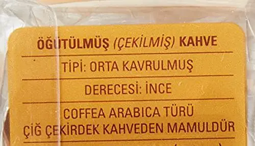 Kurukahveci Mehmet Efendi Turkish Ground Coffee Single Sachets