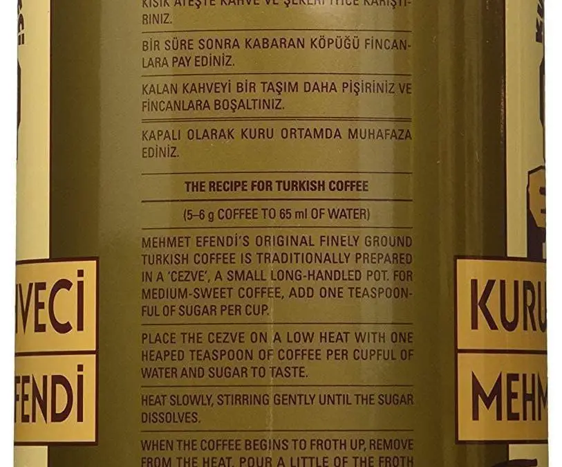 Mehmet Efendi Turkish Coffee Review