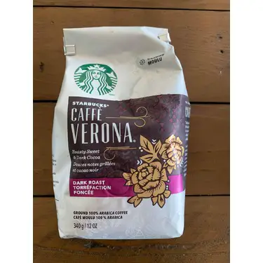 Starbucks Caffe Verona Dark Roast Ground Coffee