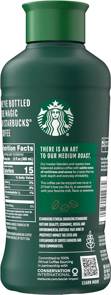 Starbucks - Chilled Unsweetened Iced Coffee, Unflavored, 48 Fl Oz