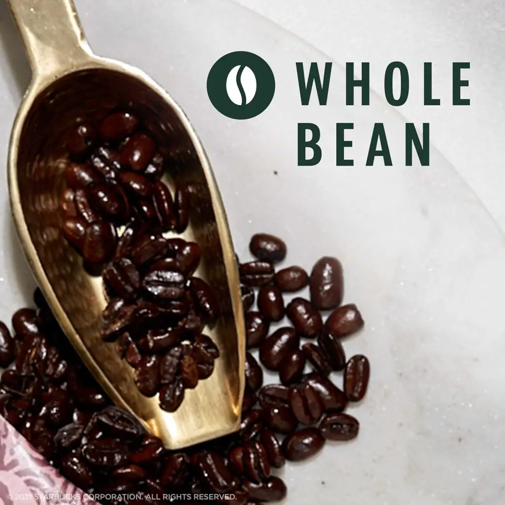 Starbucks Dark Roast Whole Bean Coffee — Espresso — 100% Arabica — 1 bag (18 oz)