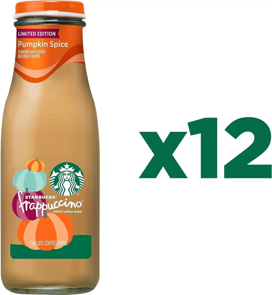 Starbucks Frappuccino Pumpkin Spice, 13.7oz fl oz Bottles (12pk)